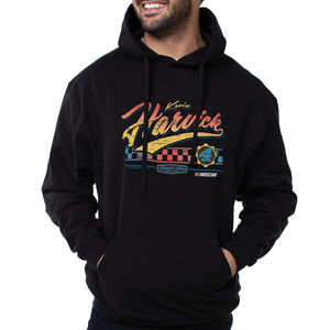 NASCAR Hooded Sweatshirt - Kevin Harvick - 3 Black by DelSol-1 Pc